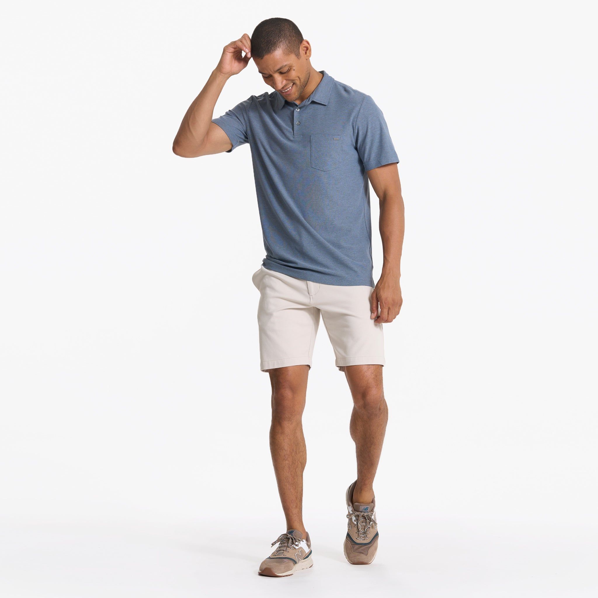 Ace Polo | Light Azure sold by Vuori product image thumbnail 6