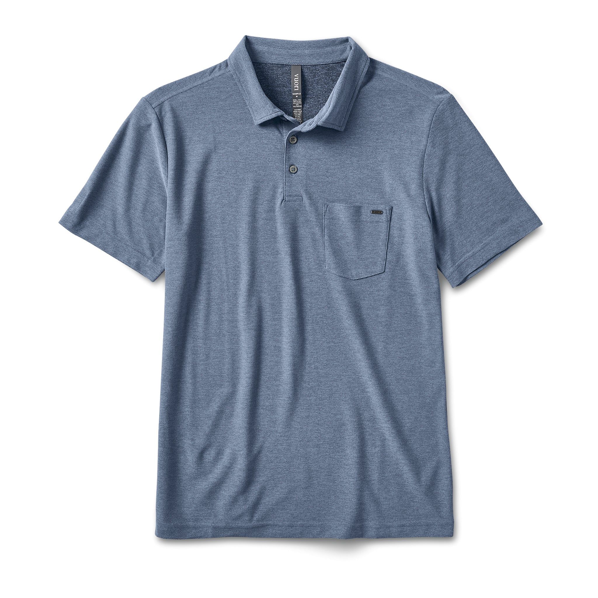 Ace Polo | Light Azure sold by Vuori