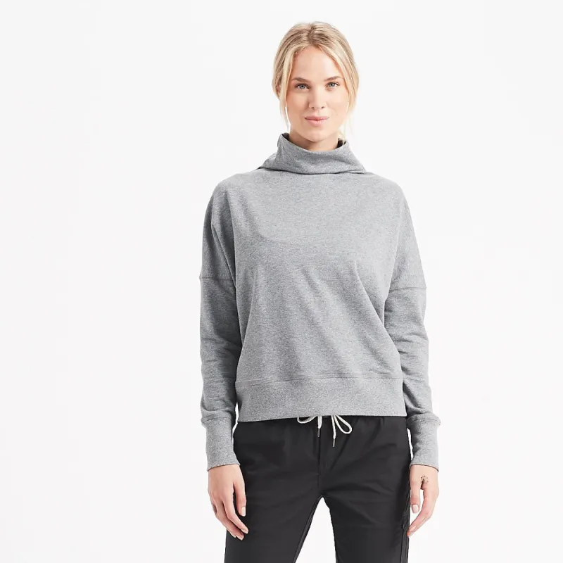 Cleo Sweatshirt | Heather Grey sold by Vuori