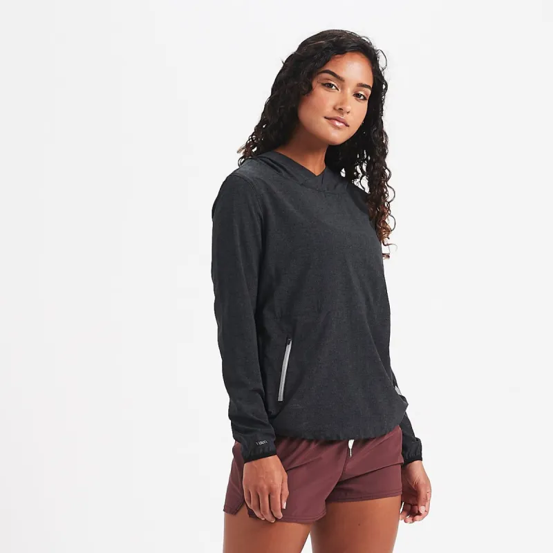 Westerly Packable Pullover | Charcoal Twill Texture sold by Vuori