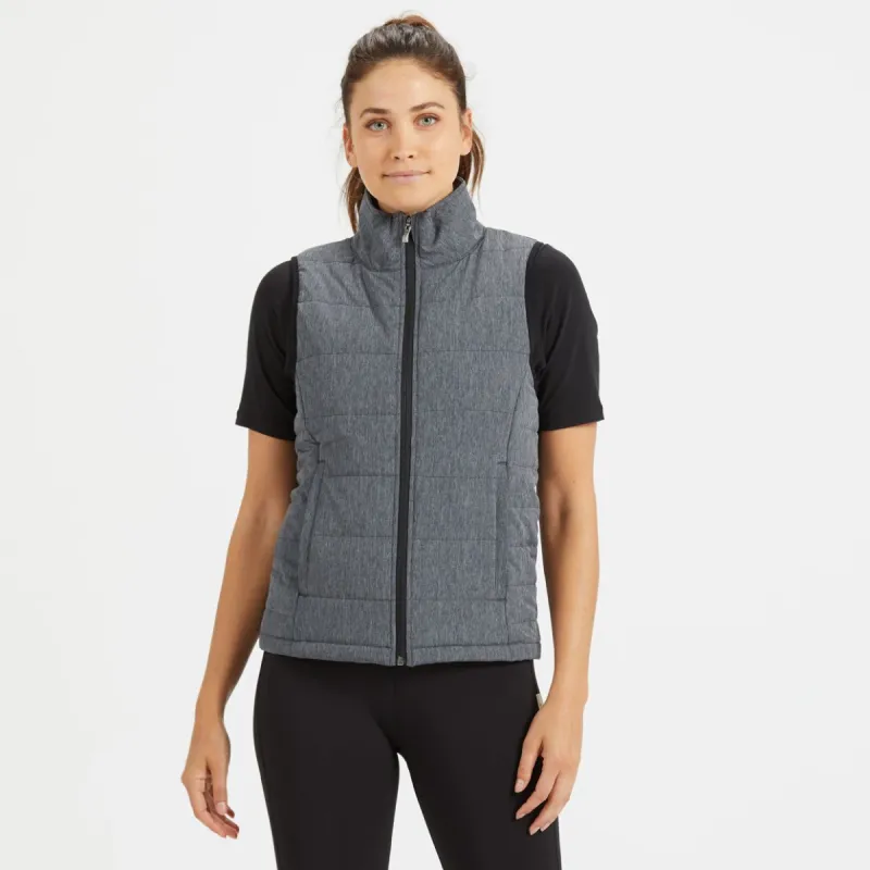 Pacific Vest | Black Linen Texture sold by Vuori