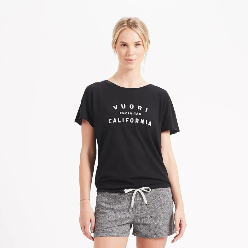 Encinitas Tee | Black sold by Vuori