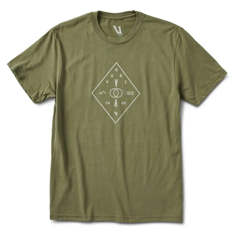 Camp Tee | Army sold by Vuori