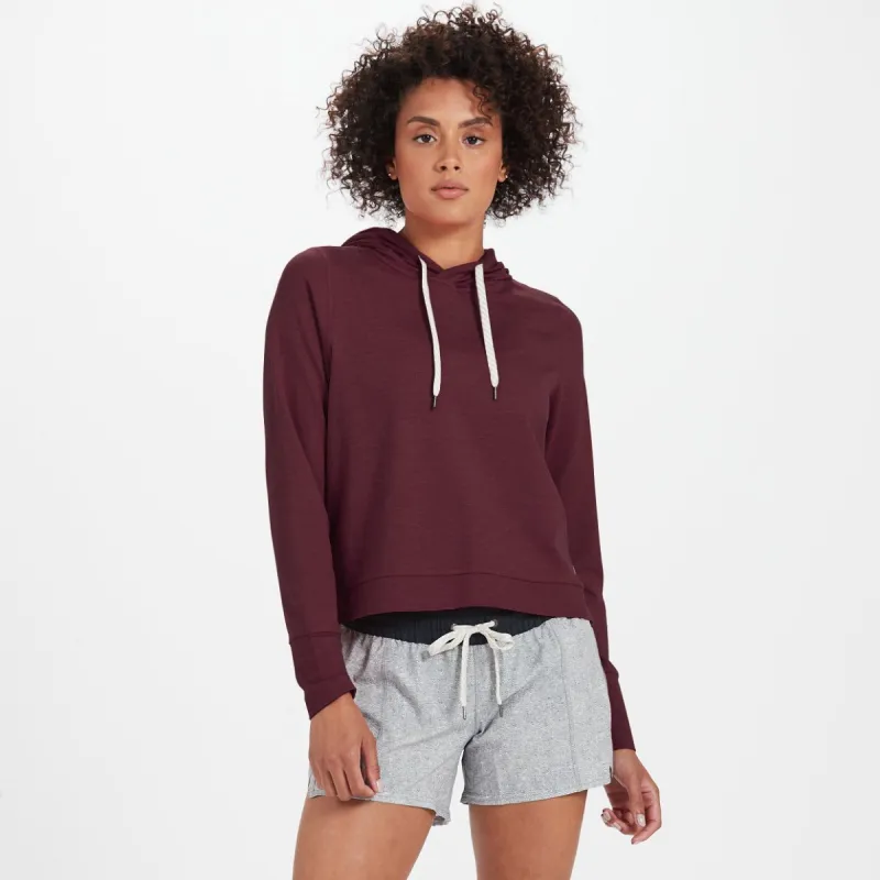 Halo Essential Hoodie | Cerise Heather sold by Vuori