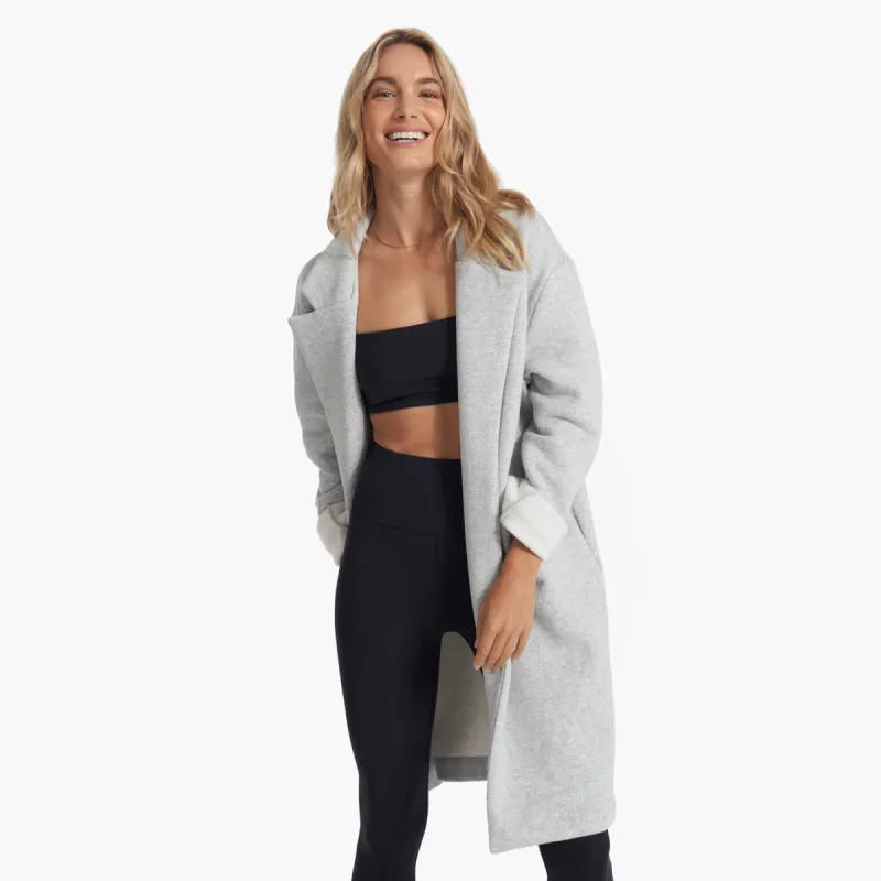 Restore Coat | Light Heather Grey sold by Vuori
