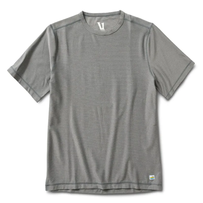 Flux Tee | Oregano Heather sold by Vuori