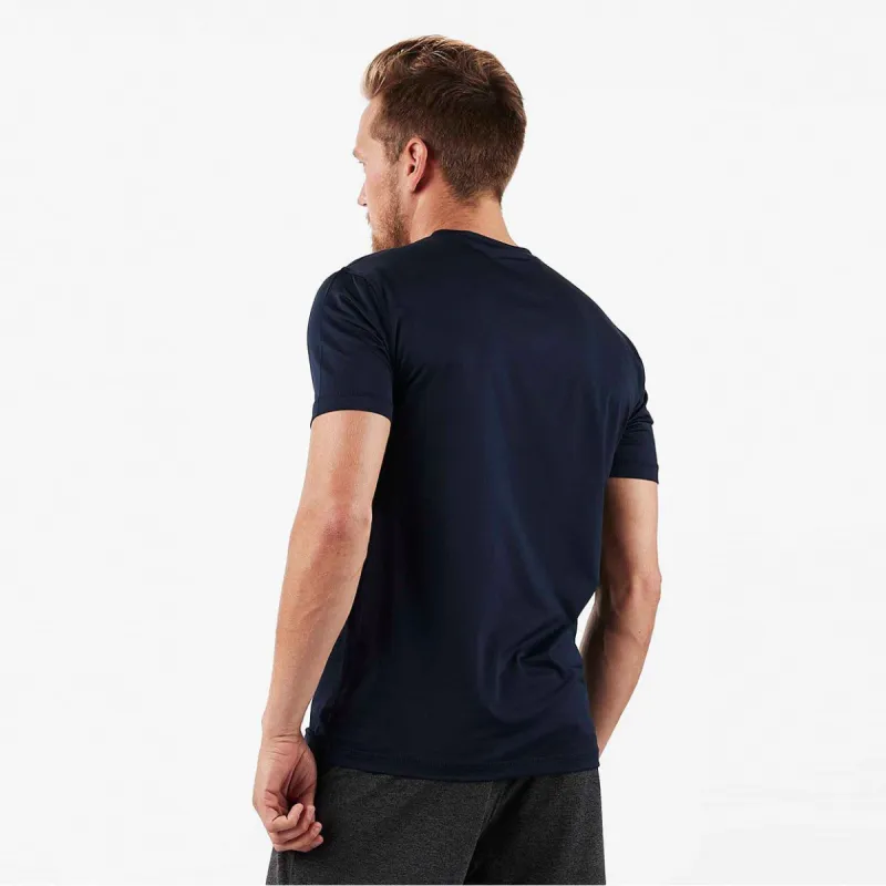 Tradewind Performance Tee | Navy sold by Vuori
