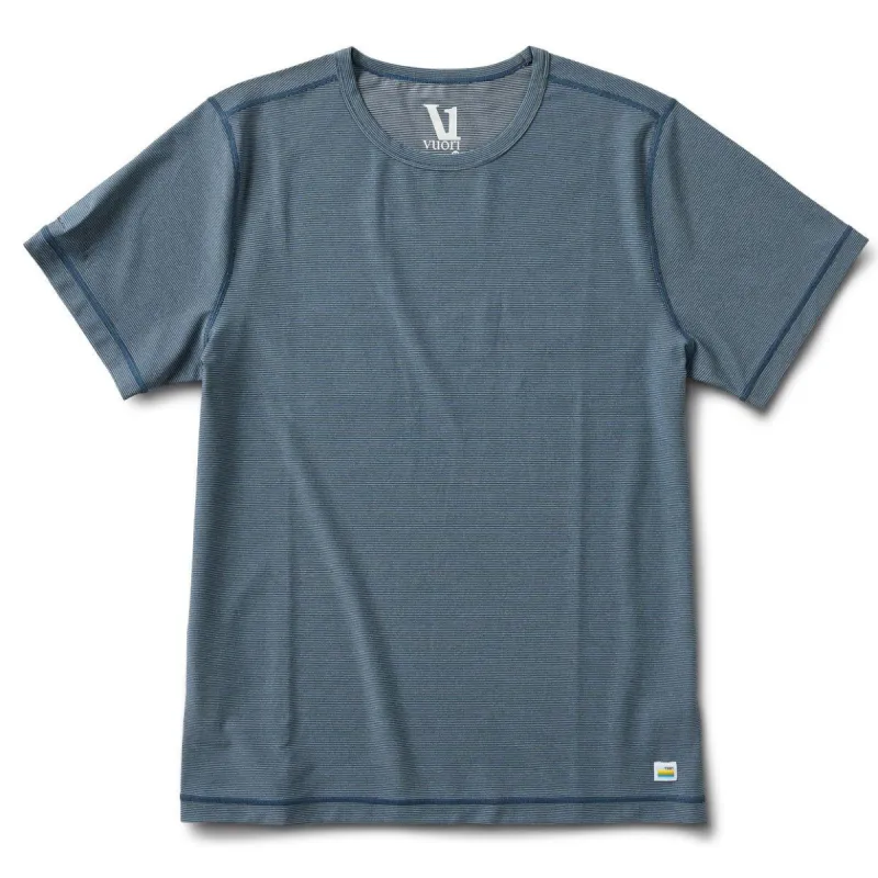 Flux Tee | Indigo Heather sold by Vuori