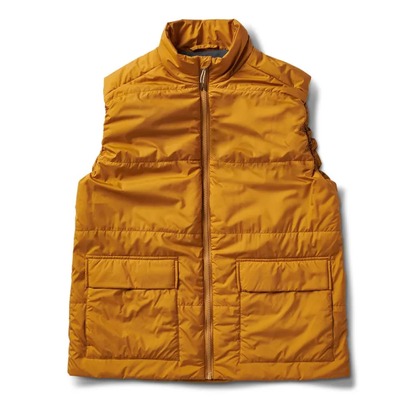 Topanga Insulation Vest | Cognac sold by Vuori