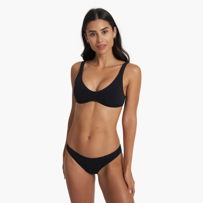 Aqua Triangle Top | Black sold by Vuori