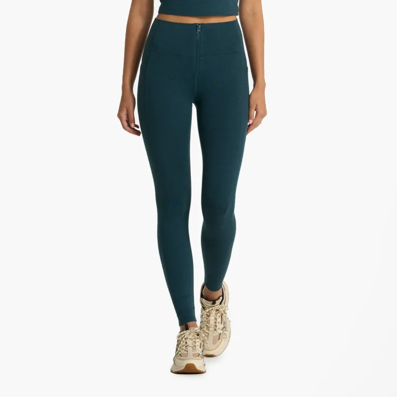 Granite Heathered Legging | Beryl Heather sold by Vuori