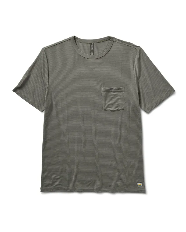 Linear Tech Tee | Oregano sold by Vuori