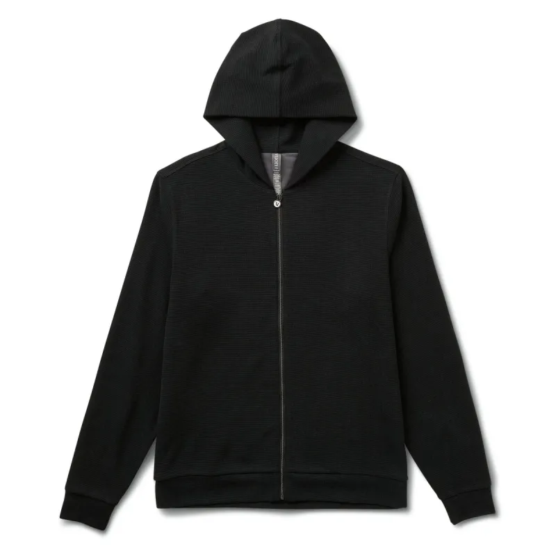 Performance Waffle Zip Hoodie | Washed Black sold by Vuori