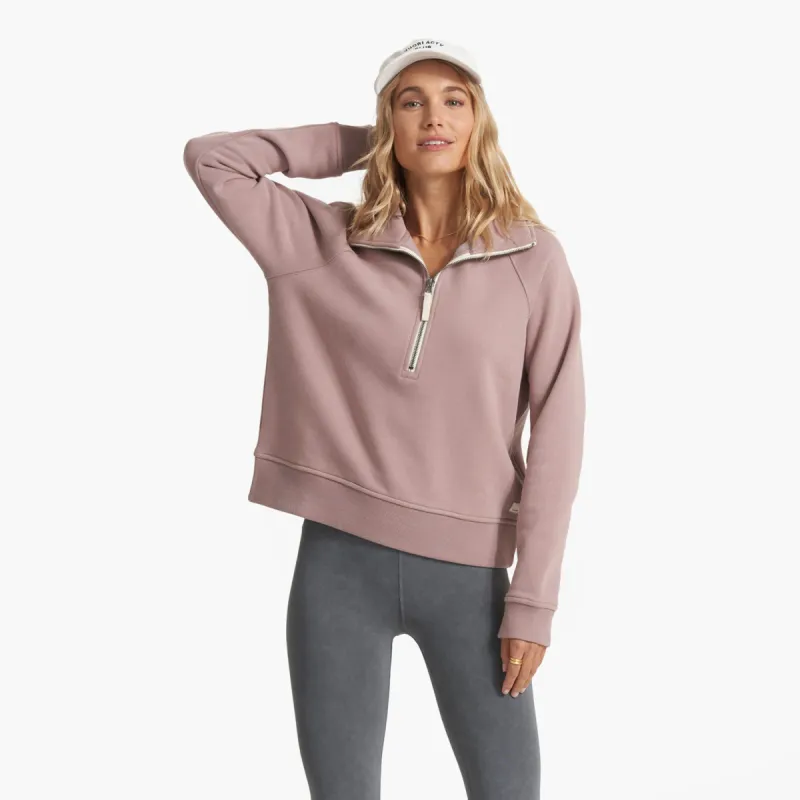 Restore Half Zip | Umber sold by Vuori