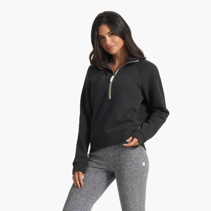 Restore Half Zip | Washed Black sold by Vuori