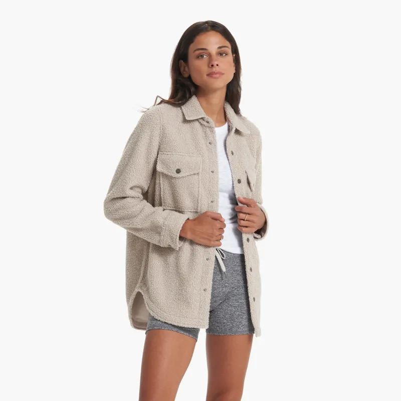 Sycamore Shirt Jacket | Dark Salt sold by Vuori