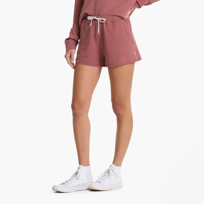 Bayview Thermal Short | Rosewood sold by Vuori