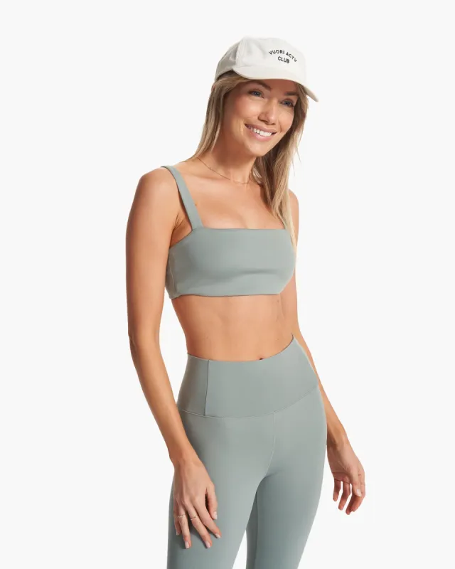 Evolve Square Neck Bra | Fern sold by Vuori