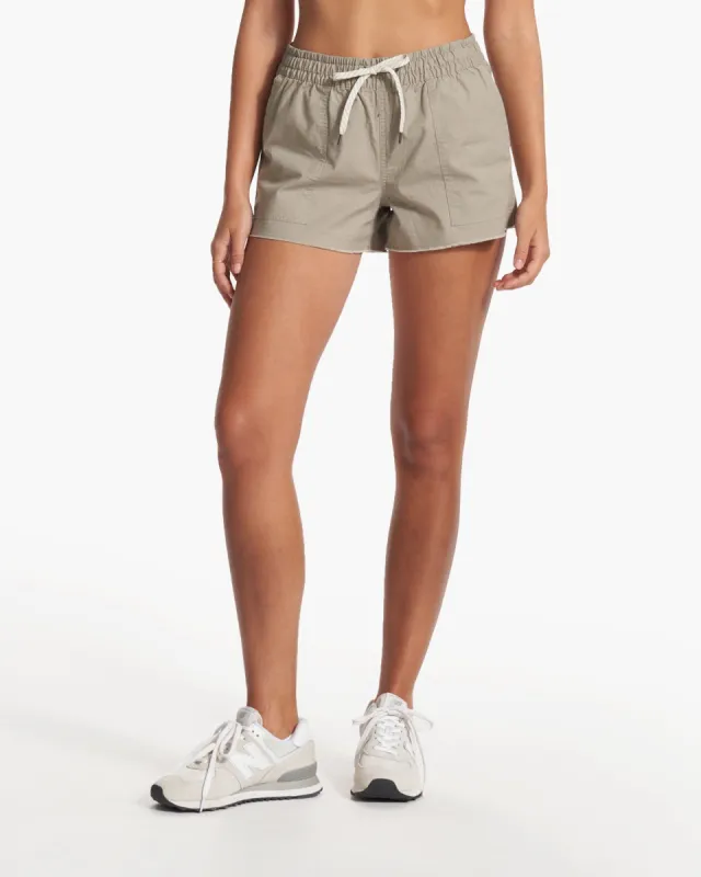 Vintage Ripstop Short | Gravel sold by Vuori