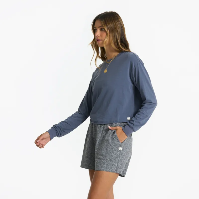 Long-Sleeve Coast Tee | Azure sold by Vuori
