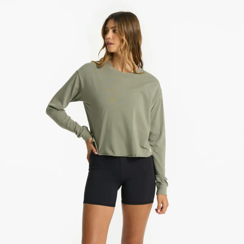 Long-Sleeve Coast Tee | Laurel sold by Vuori