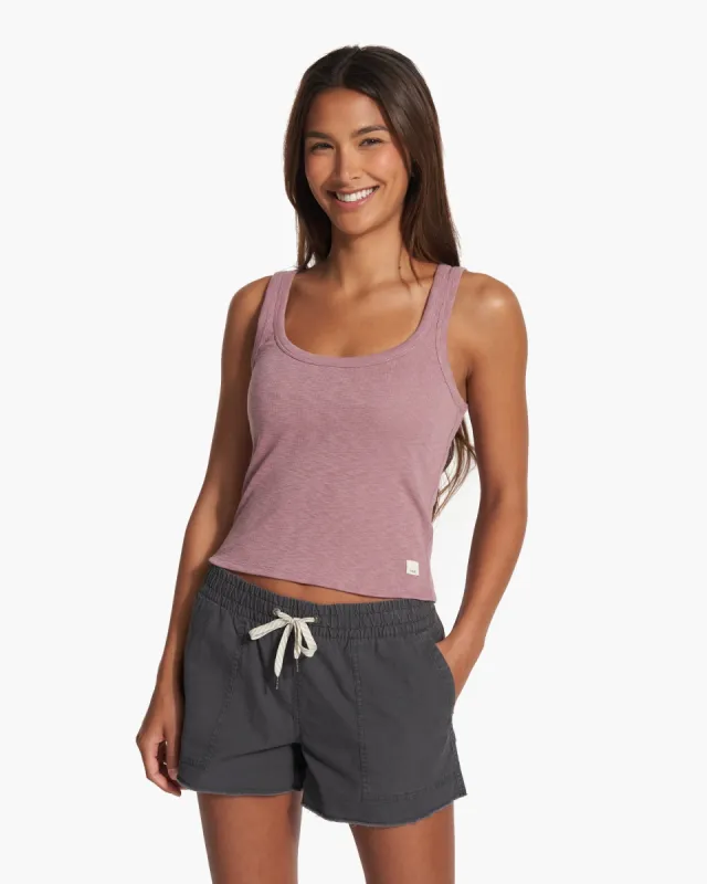 Sunrise Crop Tank | Orchid sold by Vuori