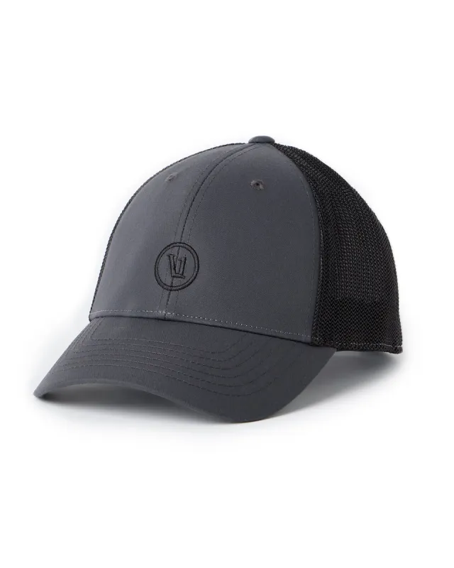 Staple Trucker Hat | Black sold by Vuori