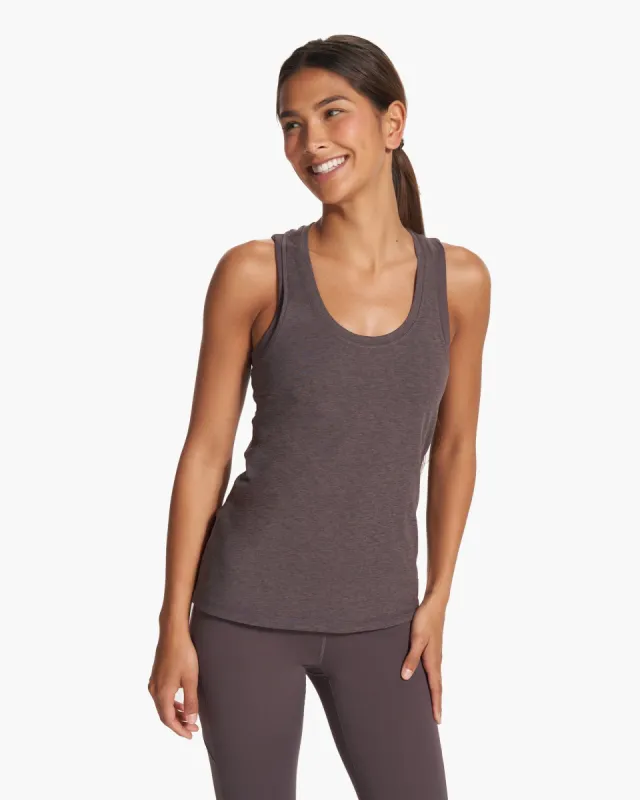 Lux Performance Tank | Plum Heather sold by Vuori