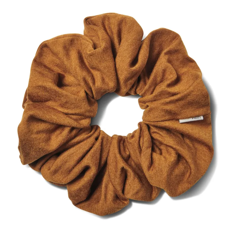 Halo Oversized Scrunchy | Caramel Heather sold by Vuori
