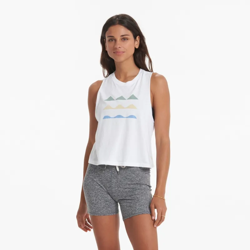Horizons Tank | White sold by Vuori