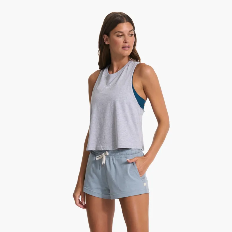 Investment Tank | Heather Grey sold by Vuori