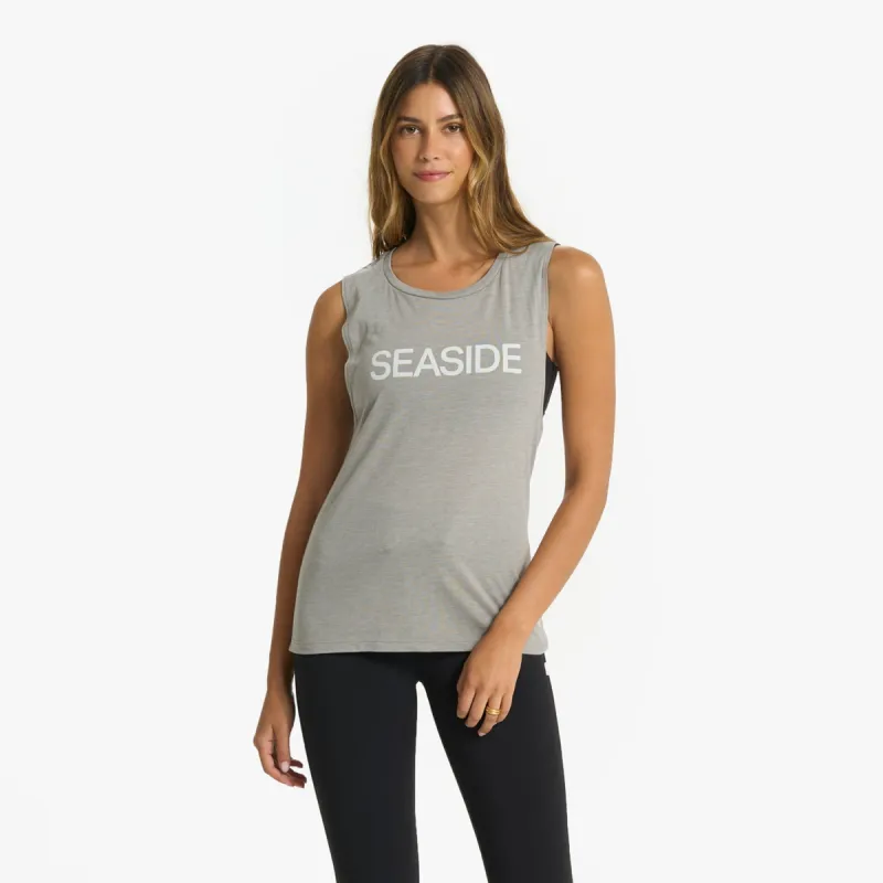 Seaside Tank | Storm sold by Vuori