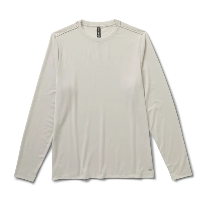 Long Sleeve Current Tech Tee | Salt sold by Vuori