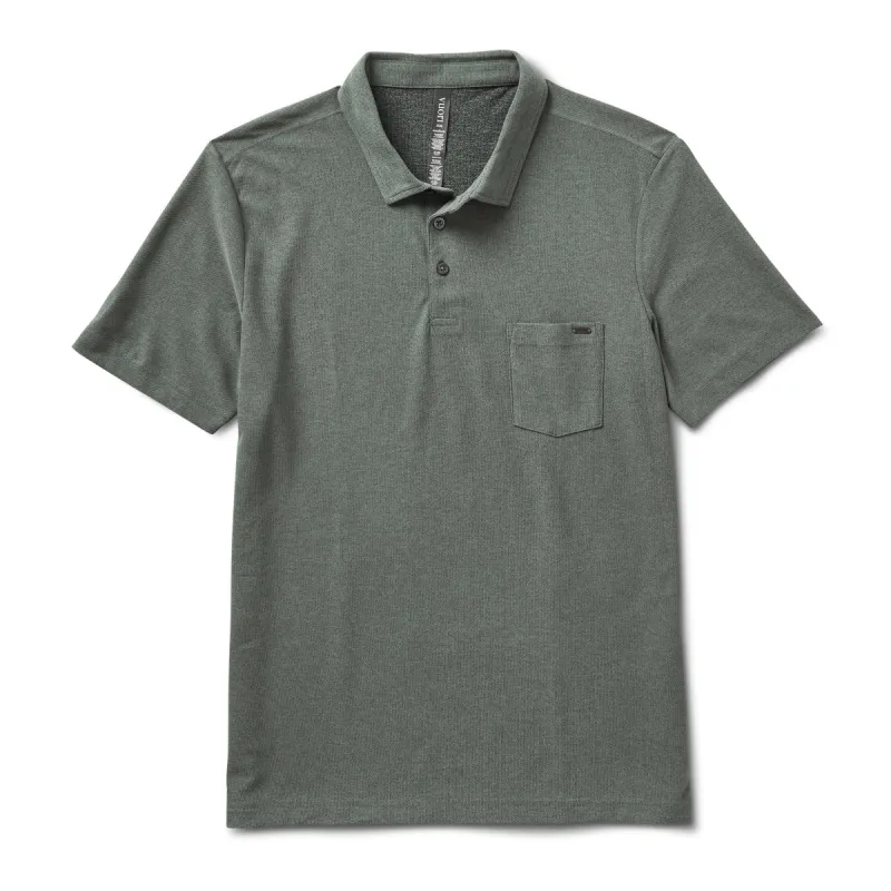 Ace Polo | Dusty Pine made by Vuori