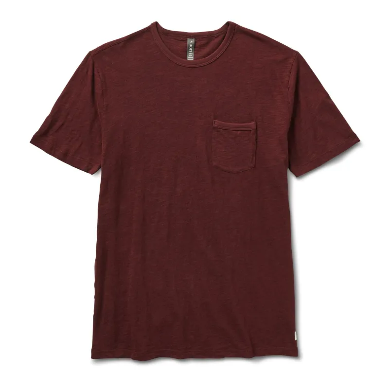The Rise Tee | Ruby sold by Vuori
