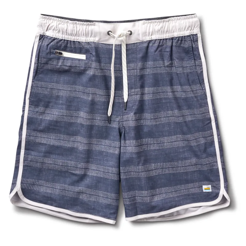 Banks Short | Charcoal Linen Dot sold by Vuori