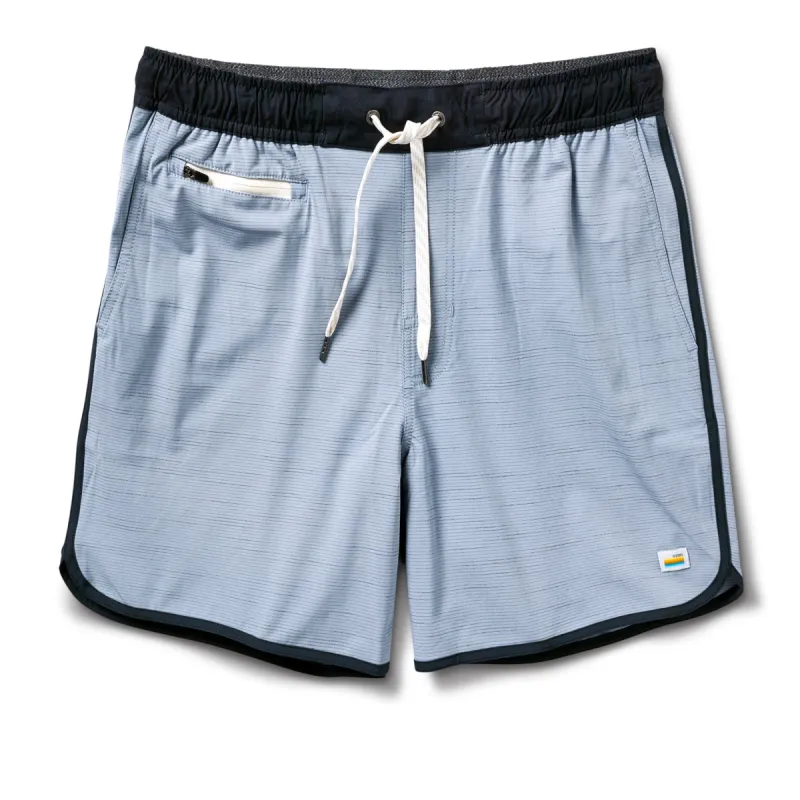 Banks Short 5" | Light Cloud Slub Stripe sold by Vuori