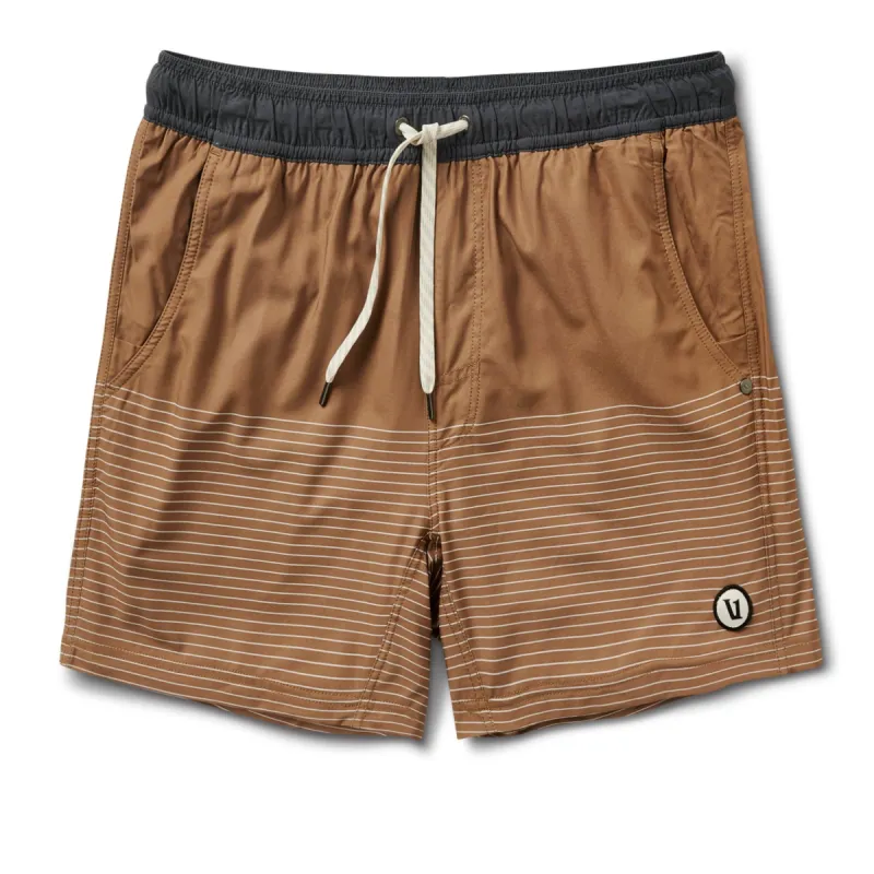 Kore Short 5" | Camel Stripe sold by Vuori