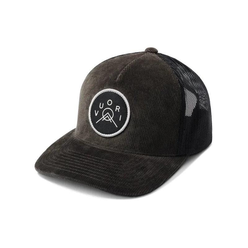 Summit Cord Trucker Hat | Charcoal sold by Vuori