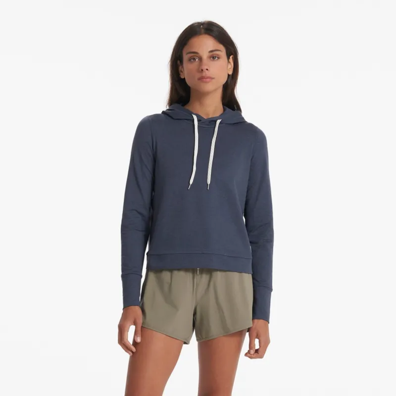 Halo Essential Hoodie | Azure Heather sold by Vuori