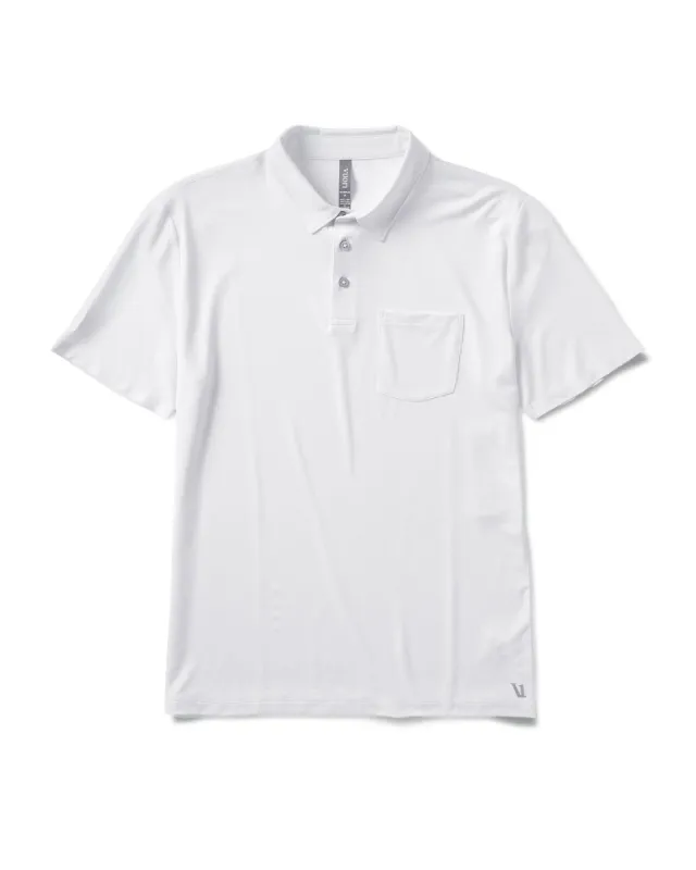 Zephyr Polo | White made by Vuori
