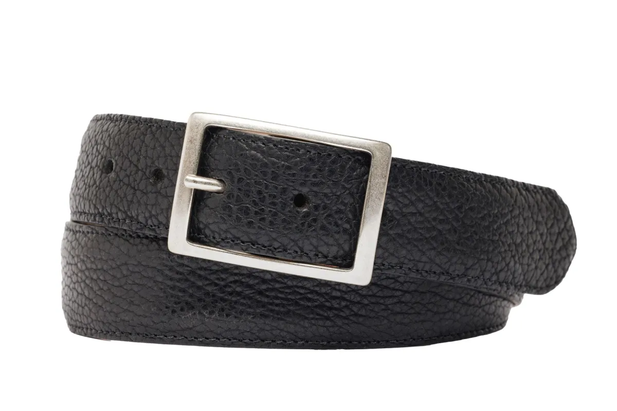 5-Pocket American Bison Belt with Antique Silver Buckle sold by W. Kleinberg