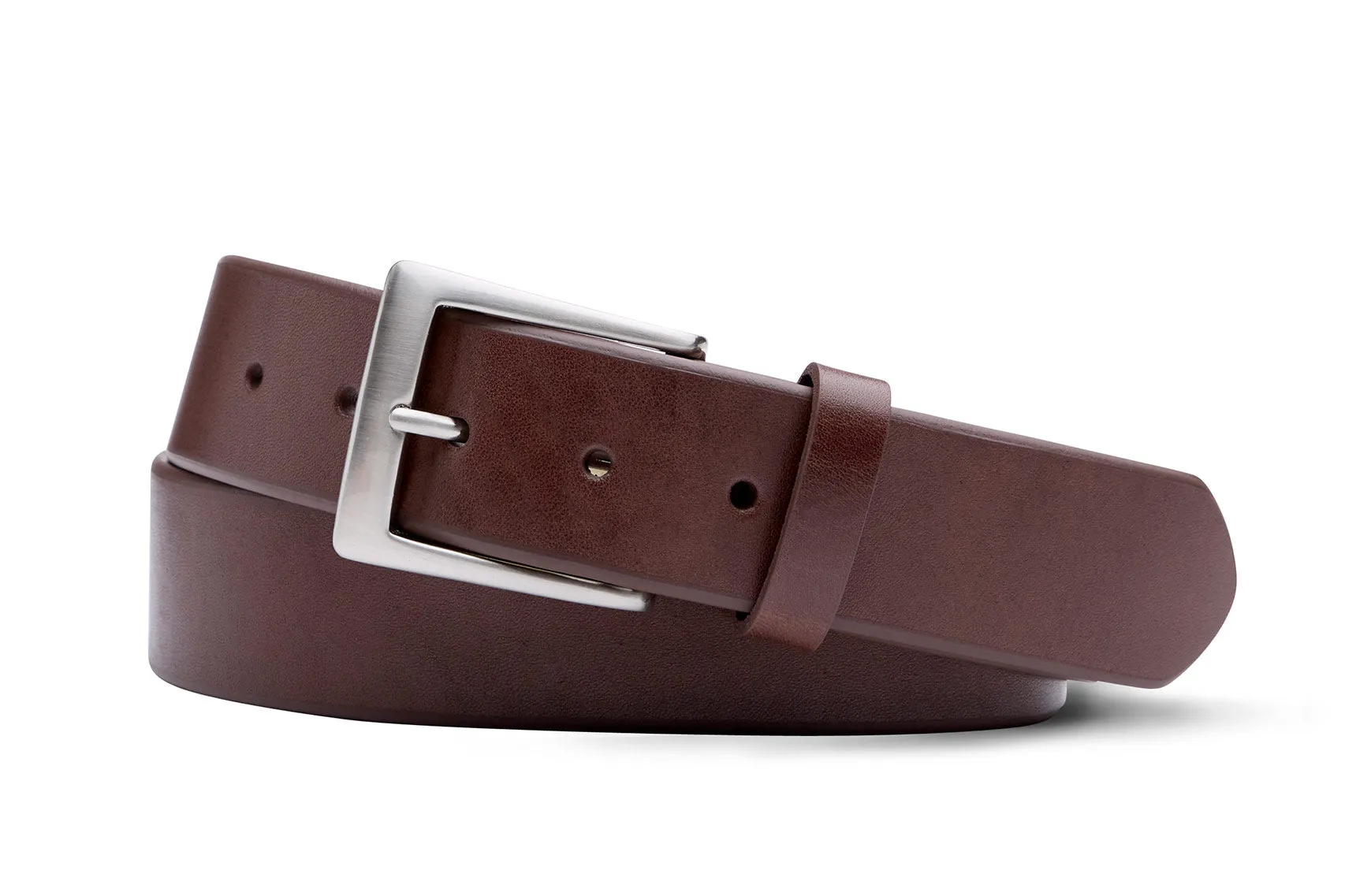 Venice Calf Belt with Brushed Nickel Buckle sold by W. Kleinberg product image thumbnail 2
