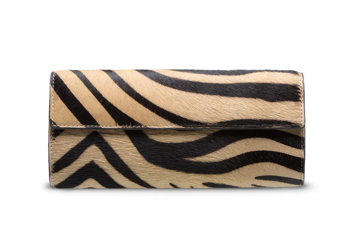 Calf Hair Classic Clutch sold by W. Kleinberg