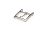 Slim Square Brushed Nickel Buckle sold by W. Kleinberg