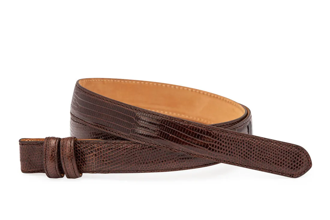 Lizard Slide Belt Strap sold by W. Kleinberg product image thumbnail 2