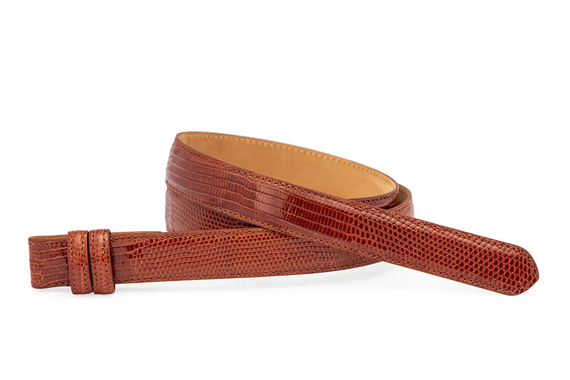 Lizard Slide Belt Strap sold by W. Kleinberg product image thumbnail 3