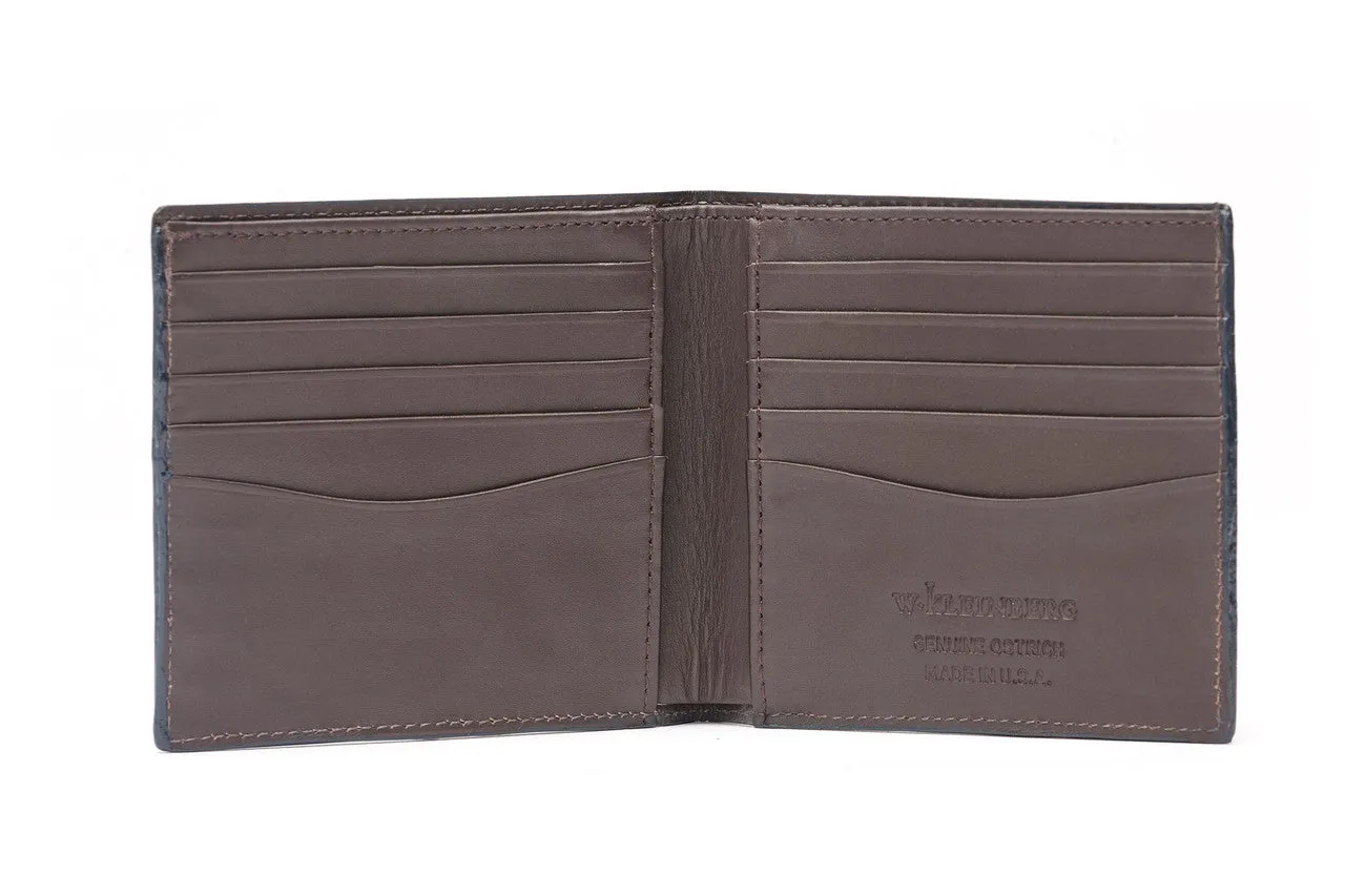 Ostrich Hipster Wallet sold by W. Kleinberg product image thumbnail 3