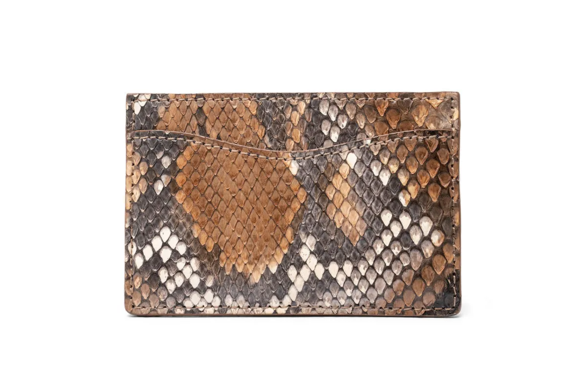Python Flat Card Case sold by W. Kleinberg