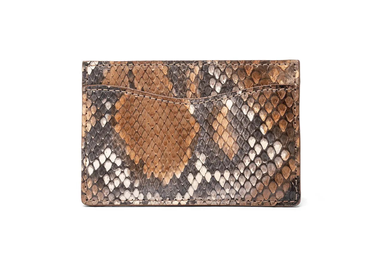 Python Flat Card Case sold by W. Kleinberg